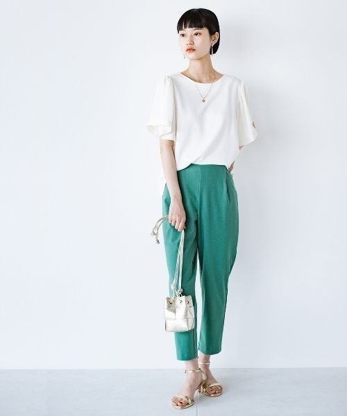 「ANNA LUNA」 半袖カットソー LARGE ブラック レディース_画像2