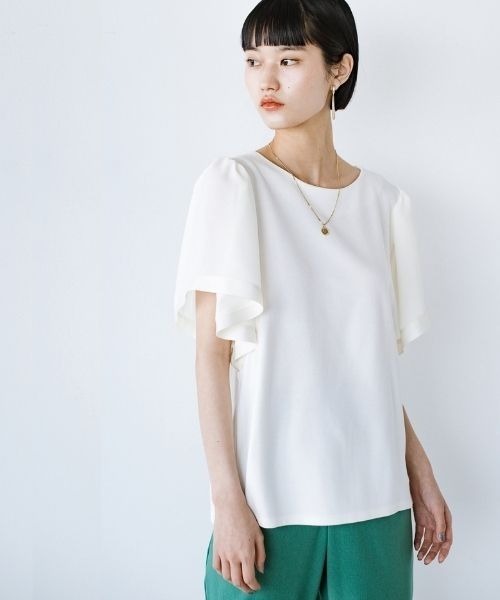 「ANNA LUNA」 半袖カットソー LARGE ブラック レディース_画像9