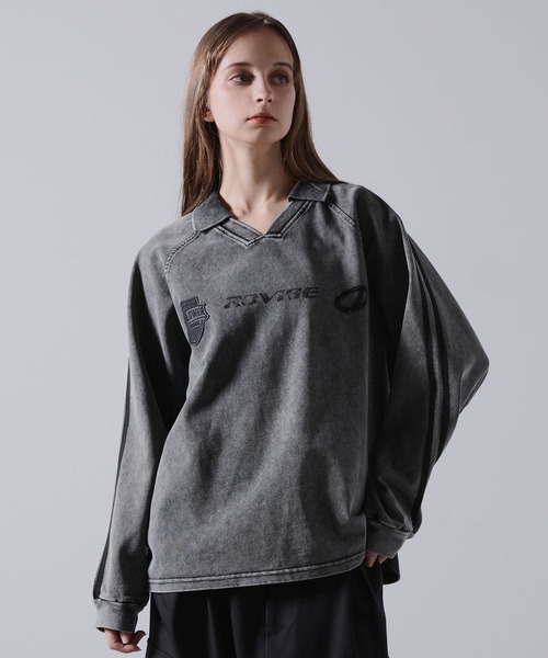 「CLEL」 スウェットカットソー M グレー メンズ_画像5