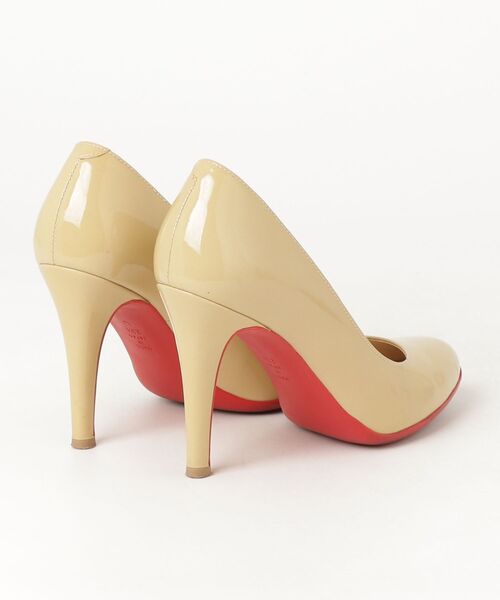 【23.5】DIANA ベージュ スクエアトゥ パンプス【美品】 DIANA ベージュスクエアトゥパンプス 23 5cm 未使用 日本製 ダイアナ