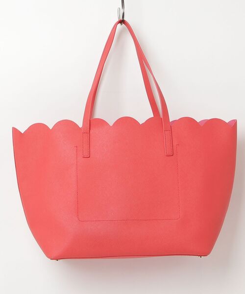 「kate spade new york」 ワンポイントトートバッグ - レッド レディース_画像2