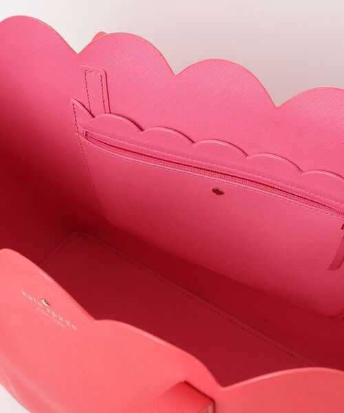 「kate spade new york」 ワンポイントトートバッグ - レッド レディース_画像4