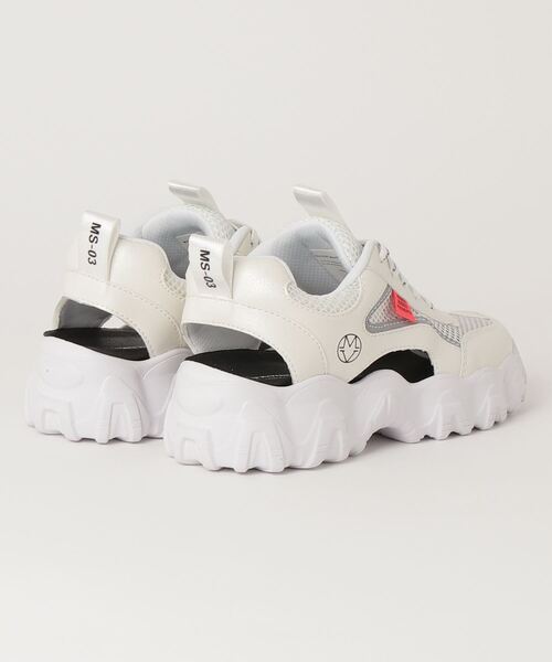 「MAISON MAVERICK PRESENTS」 ローカットスニーカー S ブラック レディース_画像3