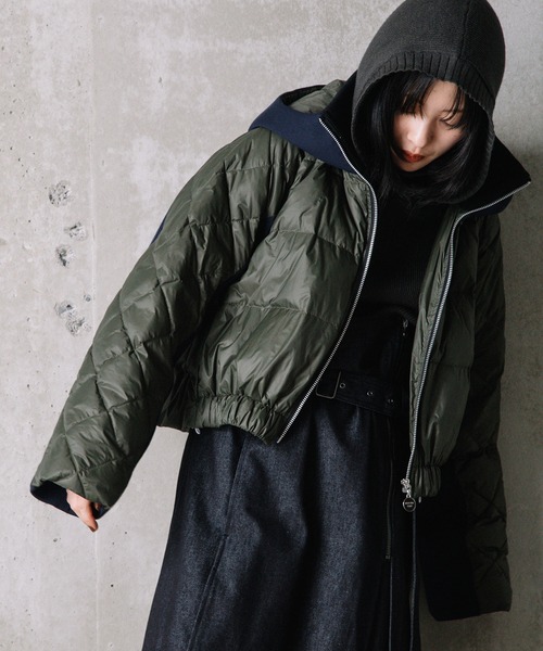 MARECHAL TERRE（マルシャルテル） ダウンジャケット MEDIUM ネイビー