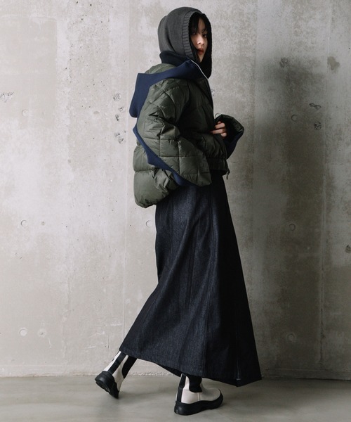 MARECHAL TERRE（マルシャルテル） ダウンジャケット MEDIUM ネイビー