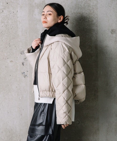 MARECHAL TERRE（マルシャルテル） ダウンジャケット MEDIUM ネイビー