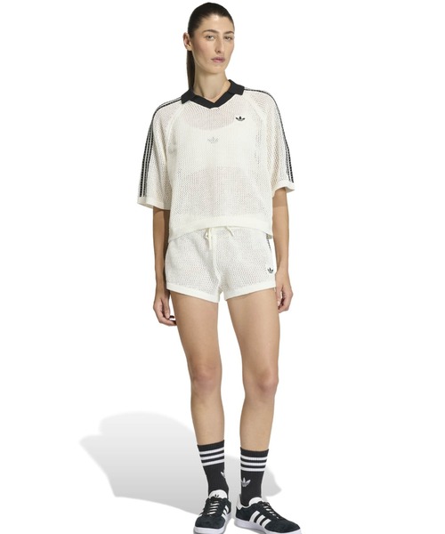 adidas（アディダス） ニット セーター adidas KNITTED CROCHET POLO