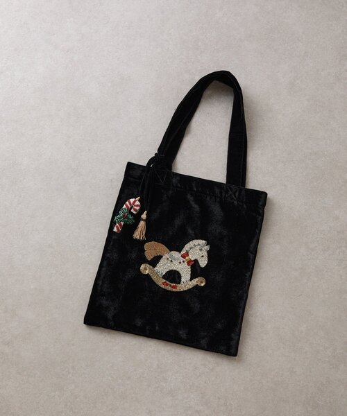 BEARDSLEY（ビアズリー） トートバッグ 「CITRUS」木馬刺繍トート