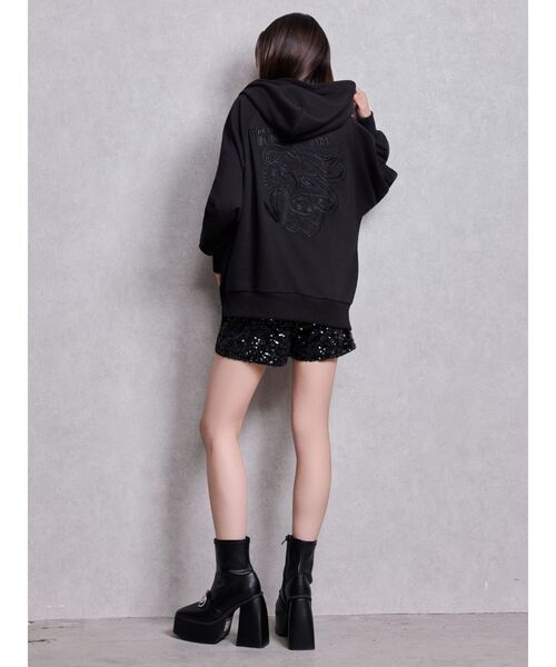GYDA（ジェイダ） ブーツ GD bijou 2WAYチャンキーショートブーツ