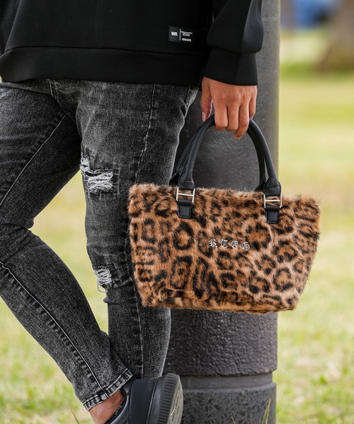 adamsJUGGLER（アダムスジャグラー） トートバッグ RTEGレオパード