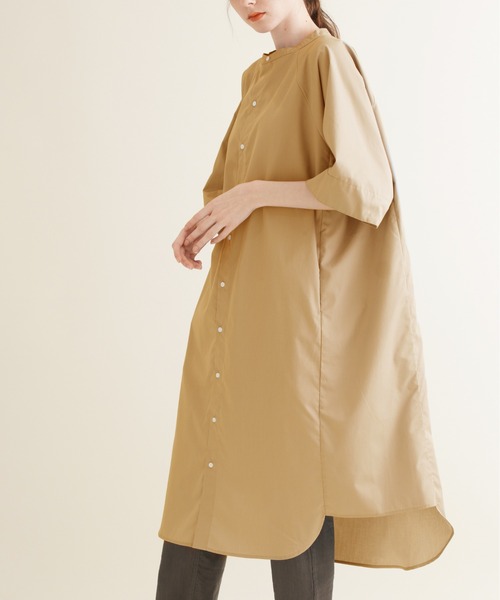 「Kelen」 半袖ワンピース M イエロー レディース_画像8