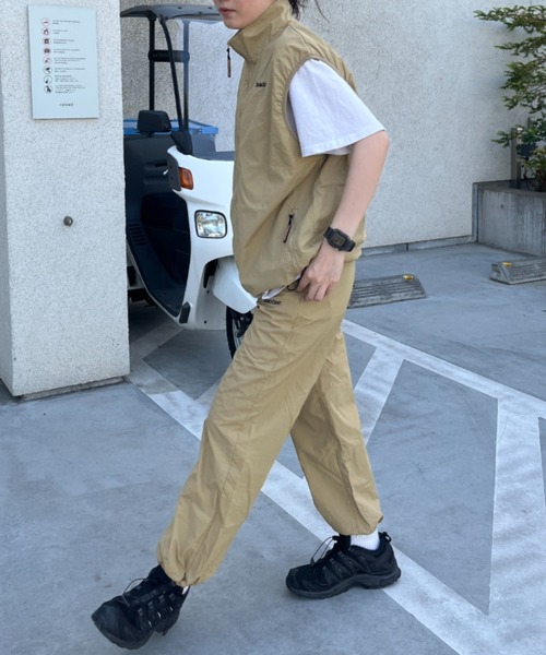 「BROKEN BASE」 イージーパンツ MEDIUM ネイビー メンズ_画像8