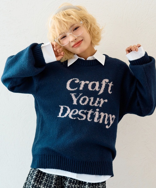 ニット セーター モヘアタッチジャガードプルオーバー キッズ 子供服 女の子 | LOVETOXIC | 06