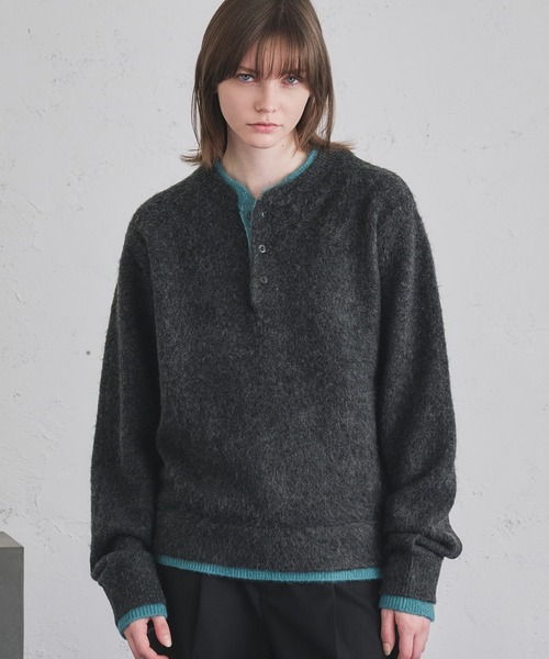 selle glant（セレグランテ） セーター ニット LAYERED STYLE HENRY