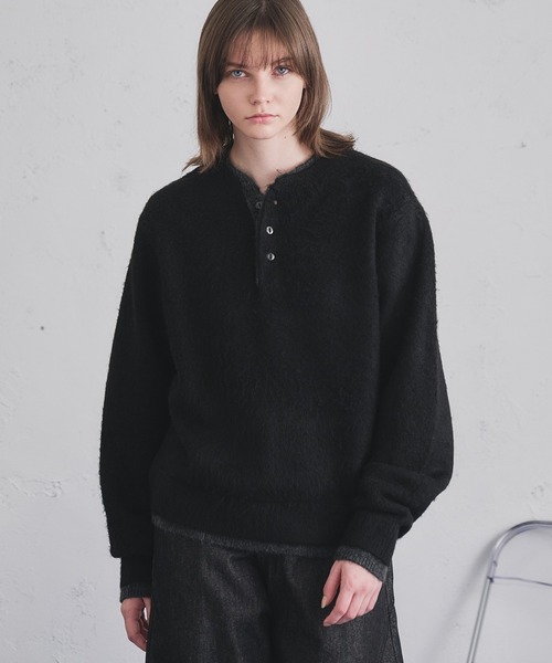 selle glant（セレグランテ） セーター ニット LAYERED STYLE HENRY