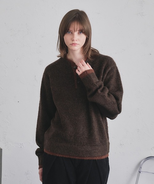 selle glant（セレグランテ） セーター ニット LAYERED STYLE HENRY