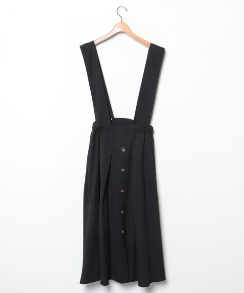 「COTORICA」 サロペットスカート MEDIUM ブラック レディース_画像2