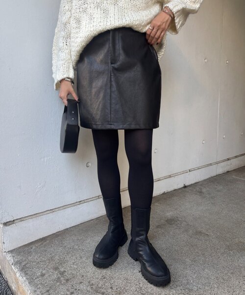 SHENERY（シーナリー） スカート レザーミニスカート : ZOZOTOWN Yahoo