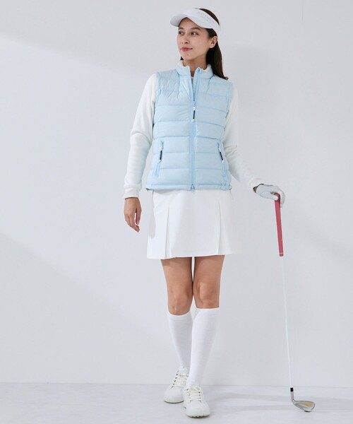 JUN&ROPE'（ジュンアンドロペ） ダウンベスト ベスト ダウン二重織