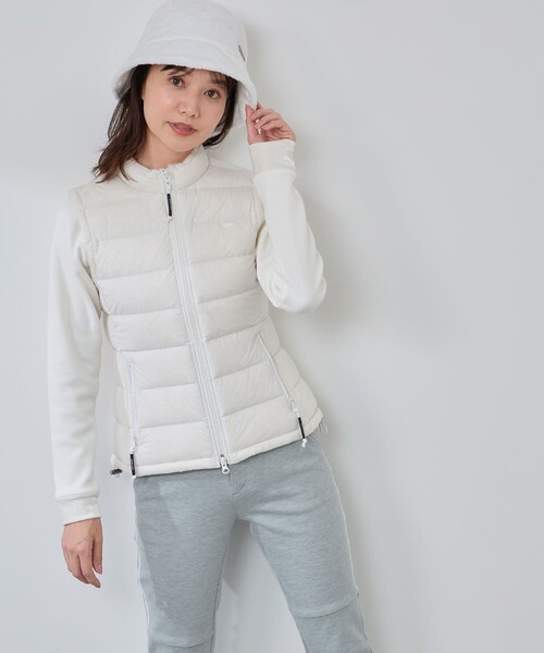 JUN&ROPE'（ジュンアンドロペ） ダウンベスト ベスト ダウン二重織