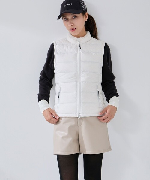 JUN&ROPE'（ジュンアンドロペ） ダウンベスト ベスト ダウン二重織