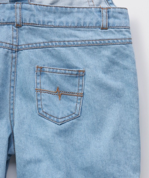 「RUSTY」 「KIDS」オーバーオール 130 ライトブルー キッズ_画像4