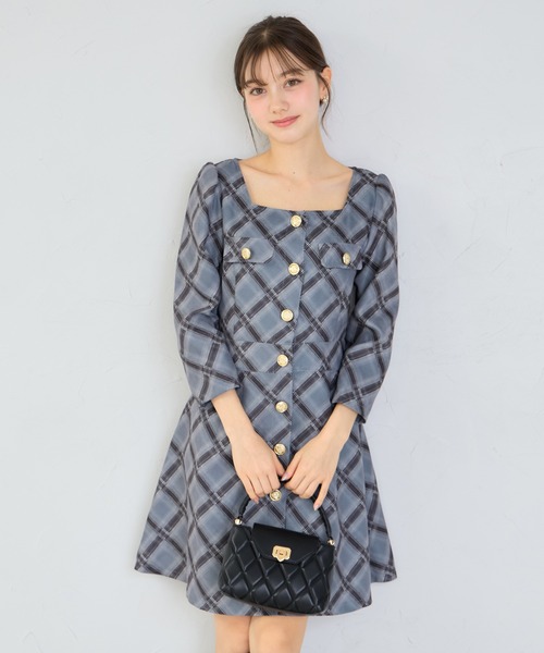 tocco closet（トッコ クローゼット） ワンピース フロントボタン