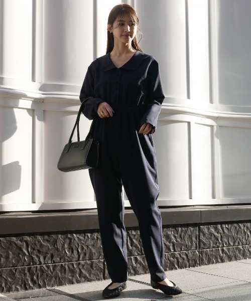 「HONEY MI HONEY」 オールインワン FREE ブラック レディース_画像3