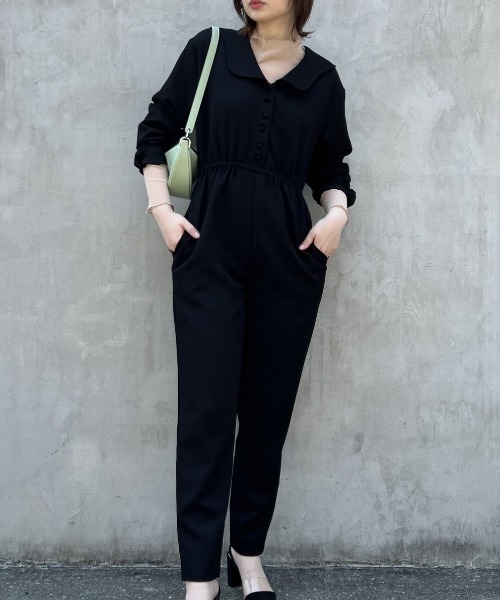 「HONEY MI HONEY」 オールインワン FREE ブラック レディース_画像6