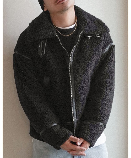 Re:room（リルーム） ムートンジャケット ムートンコート ボアB-3