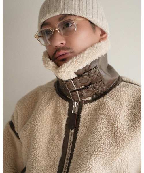 Re:room（リルーム） ムートンジャケット ムートンコート ボアB-3