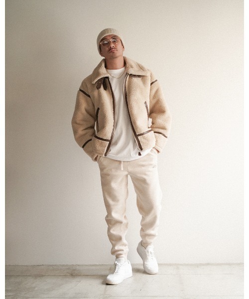 Re:room（リルーム） ムートンジャケット ムートンコート ボアB-3