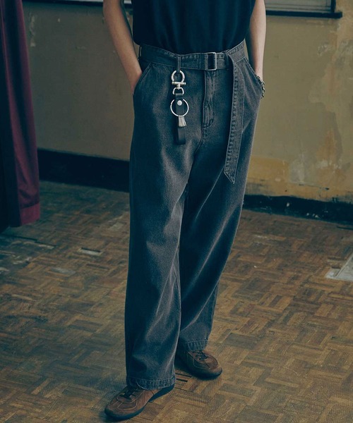 「Bleme」 デニムパンツ S ブラック メンズ_画像3