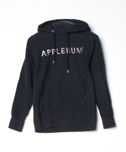APPLEBUM◇パーカー/M/ナイロン/BLK/Nylon Anorak Parka APPLEBUM