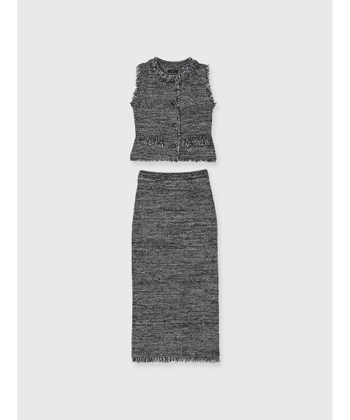 「anuans」 セットアップ MEDIUM アイボリー レディース_画像3