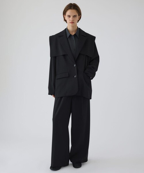 RIM.ARK キルティングカバードコート ブラック 36 RIM.ARK(リムアーク)キルティングカバードコート RIMARk リムアーク