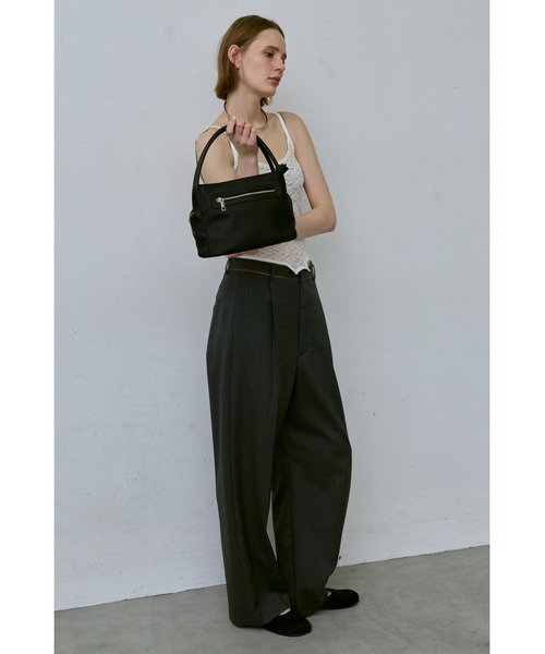 un/neu ショルダーバッグ バッグ ナローハンドルナイロンジップ 