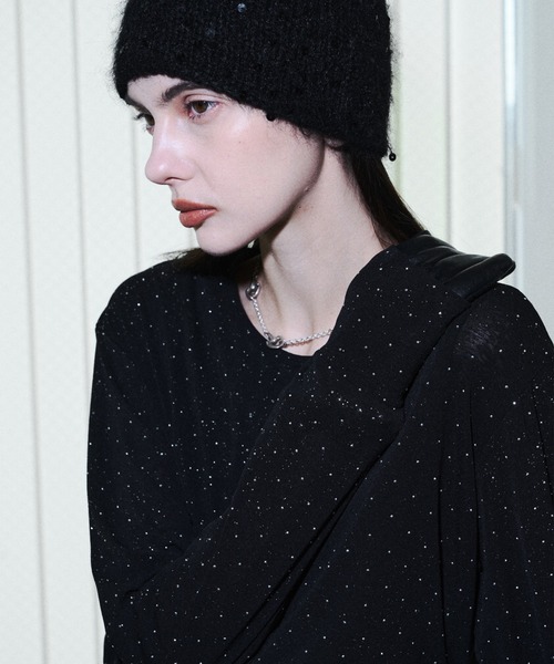 tシャツ Rhinestone gritch cut saw / ラインストーングリット