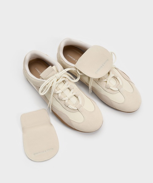 CHARLES ＆ KEITH（チャールズ&キース） スニーカー ナイロンスエード