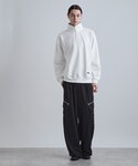 トレーナー スウェット ハーフジップスウェット...の詳細画像3