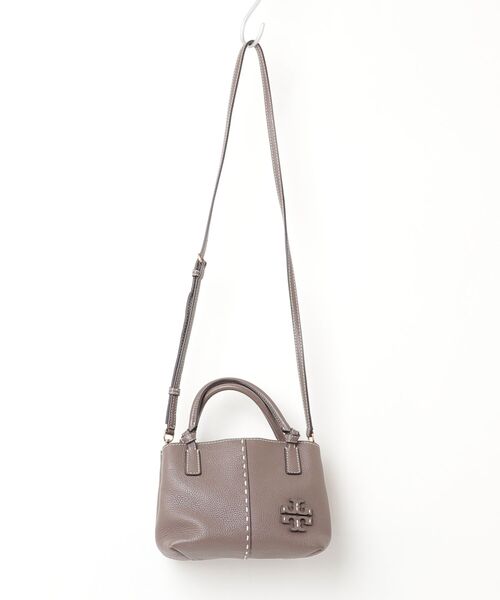 Tory Burch トリバーチ グレー 2 WAY ショルダーバッグ TORY BURCH（トリーバーチ） 2WAYバッグ - グレー レディース