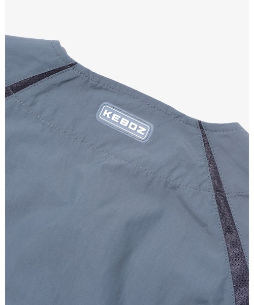 「KEBOZ」 ナイロンブルゾン M ベージュ メンズ_画像3