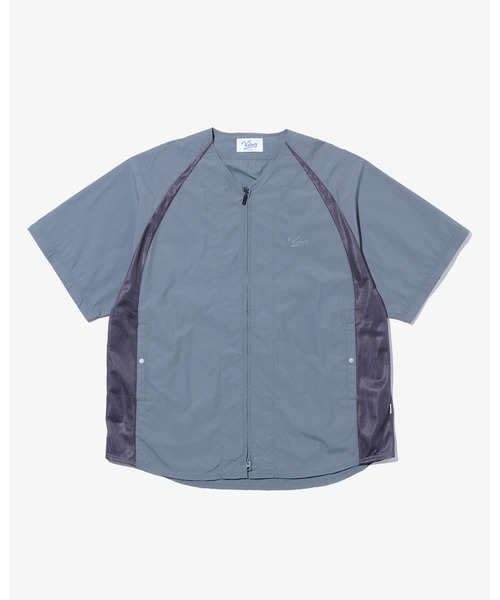 「KEBOZ」 ナイロンブルゾン M ベージュ メンズ_画像5