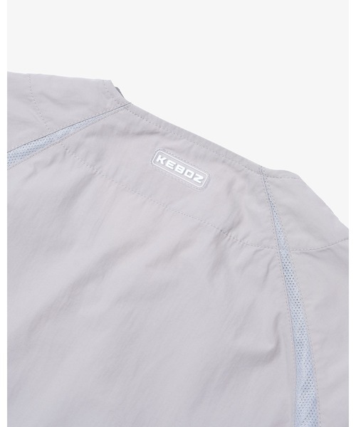 「KEBOZ」 ナイロンブルゾン M ベージュ メンズ_画像6