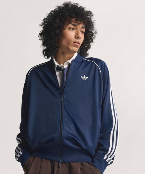 adidas ジャージ chelice アディダス アディカラー ファンネルネックトラックトップ（ジャージ