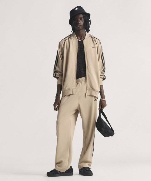adidas ジャージ chelice アディダス アディカラー ファンネルネックトラックトップ（ジャージ