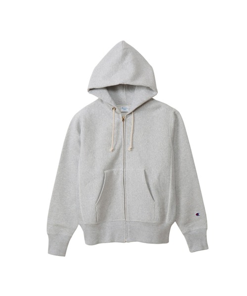 Champion（チャンピオン） ジップアップパーカー X-LARGE シルバー