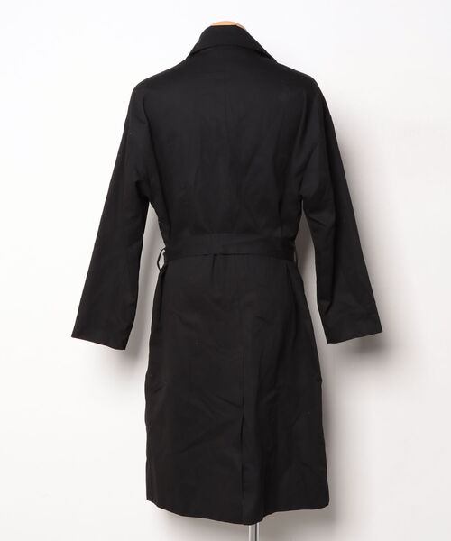「ADMIX/ATELIER SAB MEN」 トレンチコート 50 ブラック メンズ_画像2