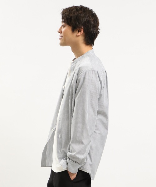 「GLOBAL WORK Smile Seed Store」 長袖シャツ LARGE グレー系その他5 メンズ_画像7