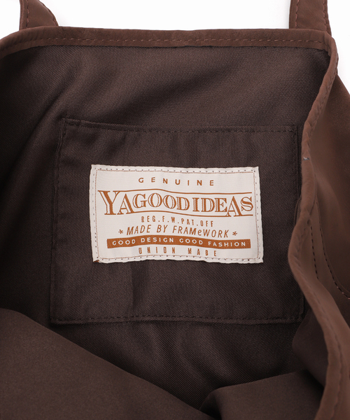 未使用】YAGOOD IDEAS トートバッグ チャーム付き PRE ORDER】再入荷 